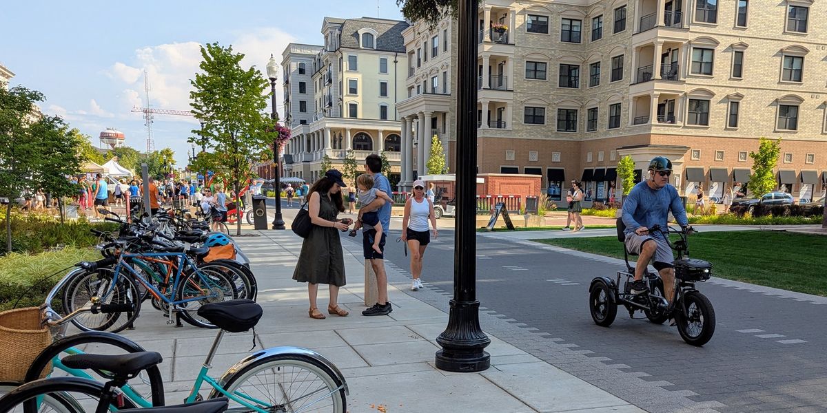 The Monon Trail provides safe and low-stress access to local businesses